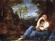 Annibale Carracci Penitent Magdalen in a Landscape oil painting